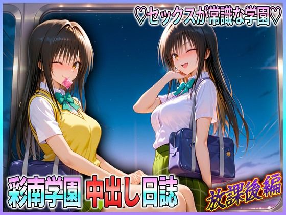 【辱め】【】彩南学園の中出し日誌 放課後編 古〇川唯｜ぶっかけヒロインズ