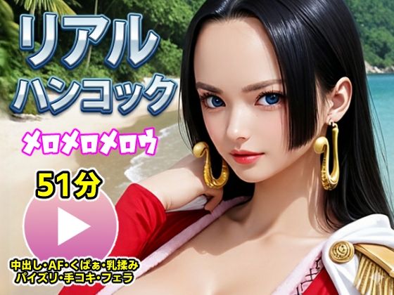【動画・アニメーション】【】ワンピー○ リアルハンコック【動画】メロメロメロウ｜コメットパンチ