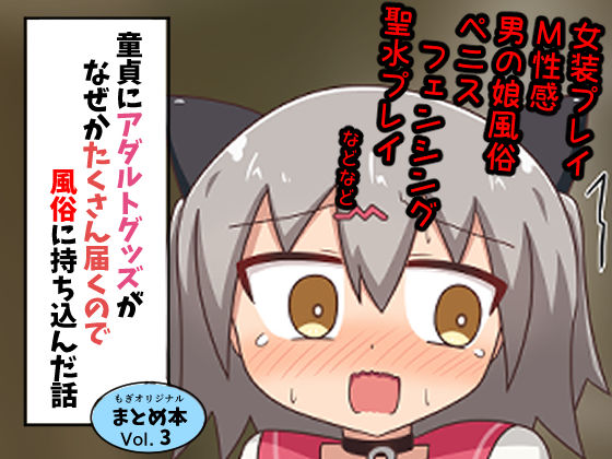 【ギャグ・コメディ】【】童貞にアダルトグッズがなぜかたくさん届くので風俗に持ち込んだ話 まとめ本Vol.3｜もぎた屋
