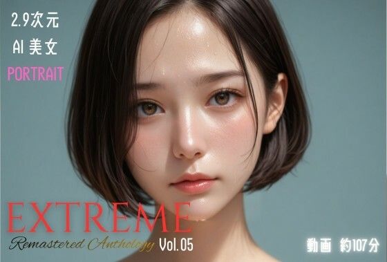 【3DCG】【】2.9次元AI美女 PORTRAIT EXTREME Remastered Anthology VOL.05 AI SEX 動画集｜KEI diffusion