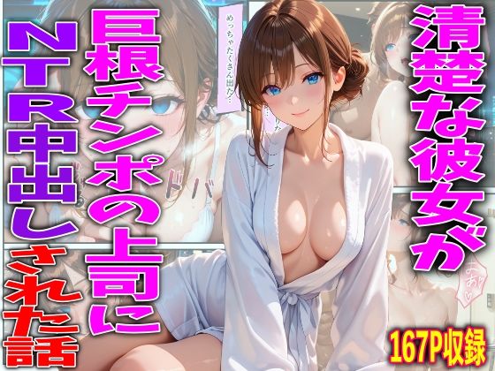 【寝取り・寝取られ・NTR】【】清楚な彼女が巨根チンポの上司にNTR中出しされた話｜FabLab