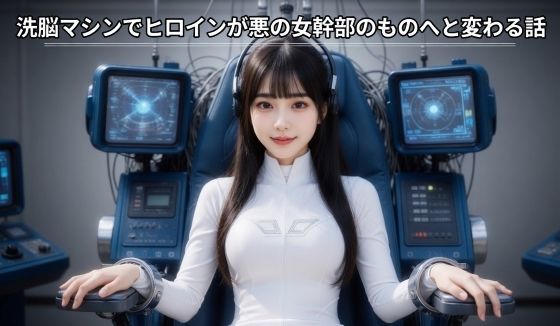 【動画・アニメーション】【】洗脳マシンでヒロインが悪の女幹部のものへと変わる話｜悪堕ち研究員