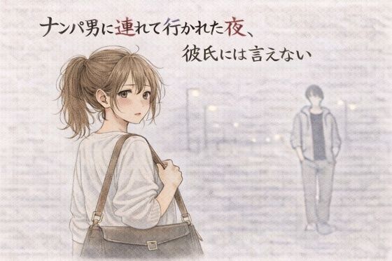 【寝取り・寝取られ・NTR】【】ナンパ男に連れて行かれた夜、彼氏には言えない ―断れなかった―｜夜の灯る部屋