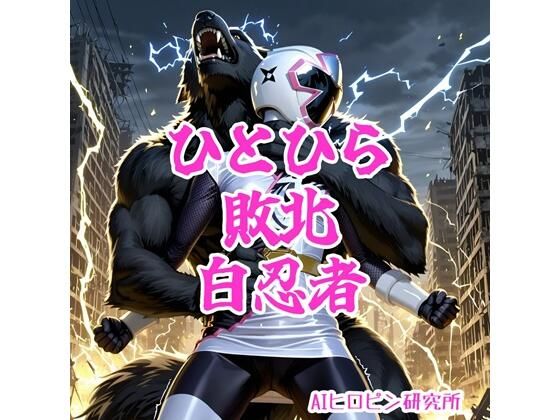 【異物挿入】【】ひとひら敗北、白忍者｜AIヒロピン研究所